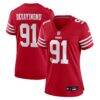 Sam Okuayinonu San Francisco 49ers Nike Women's Team Game Jersey - - Front View
