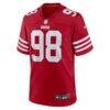 Mykel Williams San Francisco 49ers Nike Team Game Jersey - - Side View