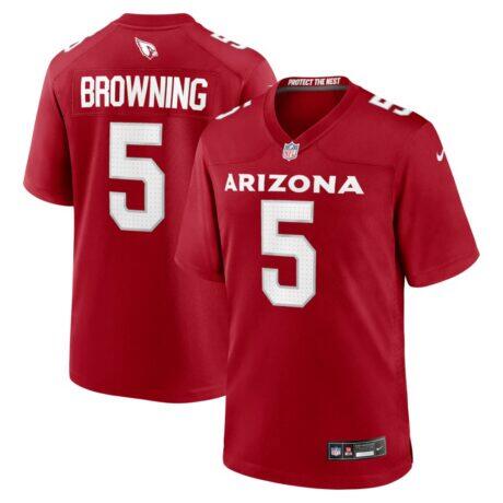 Baron Browning Arizona Cardinals Nike Team Game Jersey - - Front View