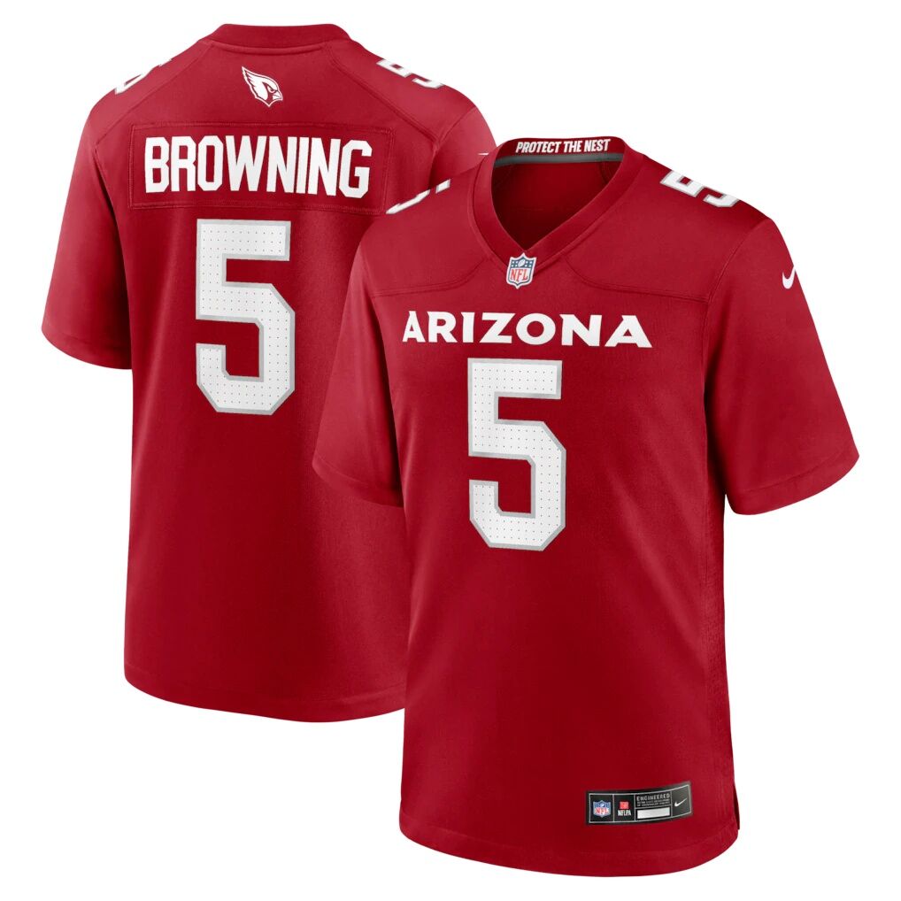 Baron Browning Arizona Cardinals Nike Team Game Jersey -  Cardinal