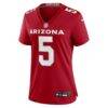 Baron Browning Arizona Cardinals Nike Women's Team Game Jersey - - Side View