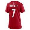 Jacoby Brissett Arizona Cardinals Nike Women's Team Game Jersey - - Detail View