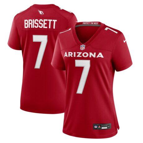Jacoby Brissett Arizona Cardinals Nike Women's Team Game Jersey - - Front View