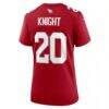 Zonovan Knight Arizona Cardinals Nike Women's Team Game Jersey - - Detail View
