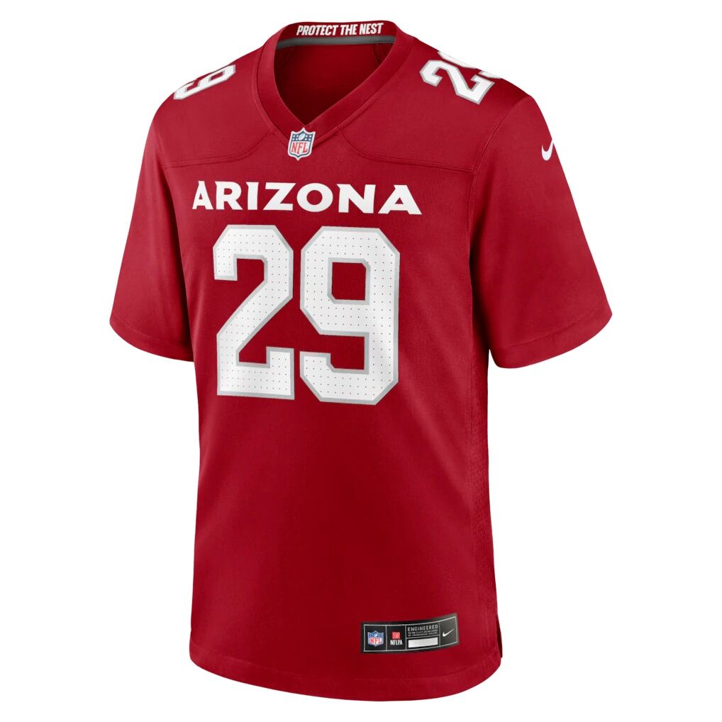 Denzel Burke Arizona Cardinals Nike Team Game Jersey -  Cardinal