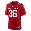 Kitan Crawford Arizona Cardinals Nike Team Game Jersey - - Side View
