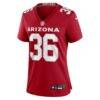 Kitan Crawford Arizona Cardinals Nike Women's Team Game Jersey - - Side View