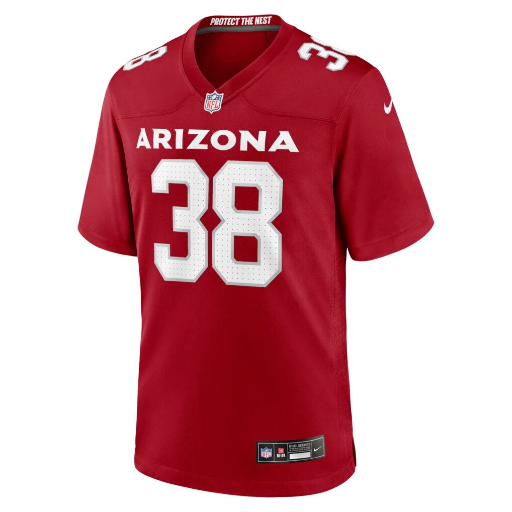 Chad Ryland Arizona Cardinals Nike Team Game Jersey -  Cardinal