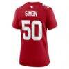 Cody Simon Arizona Cardinals Nike Women's Team Game Jersey - - Detail View