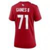 Jon Gaines II Arizona Cardinals Nike Women's Team Game Jersey - - Detail View