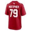 PJ Mustipher Arizona Cardinals Nike Team Game Jersey - - Detail View