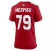 PJ Mustipher Arizona Cardinals Nike Women's Team Game Jersey - - Detail View