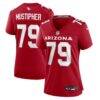 PJ Mustipher Arizona Cardinals Nike Women's Team Game Jersey - - Front View