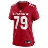 PJ Mustipher Arizona Cardinals Nike Women's Team Game Jersey - - Side View
