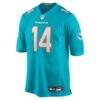 Quinn Ewers Miami Dolphins Nike Team Game Jersey - - Side View