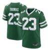 Azareye'h Thomas New York Jets Nike Team Game Jersey - - Front View