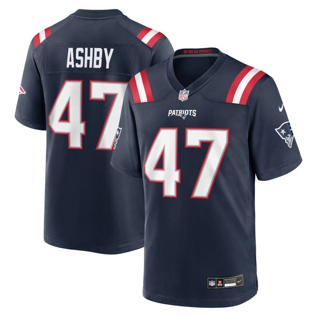 Julian Ashby New England Patriots Nike Team Game Jersey