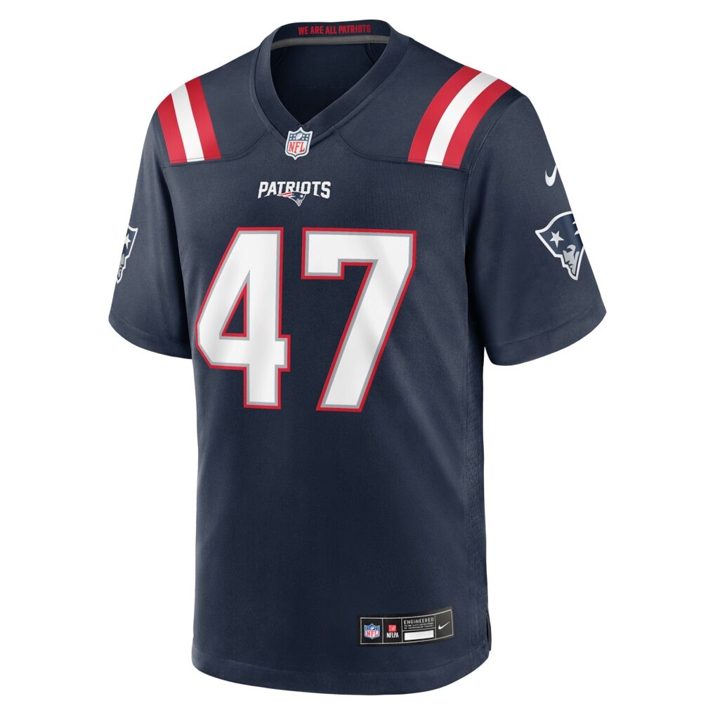 Julian Ashby New England Patriots Nike Team Game Jersey