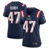 Julian Ashby New England Patriots Nike Women's Team Game Jersey - Navy - Front View