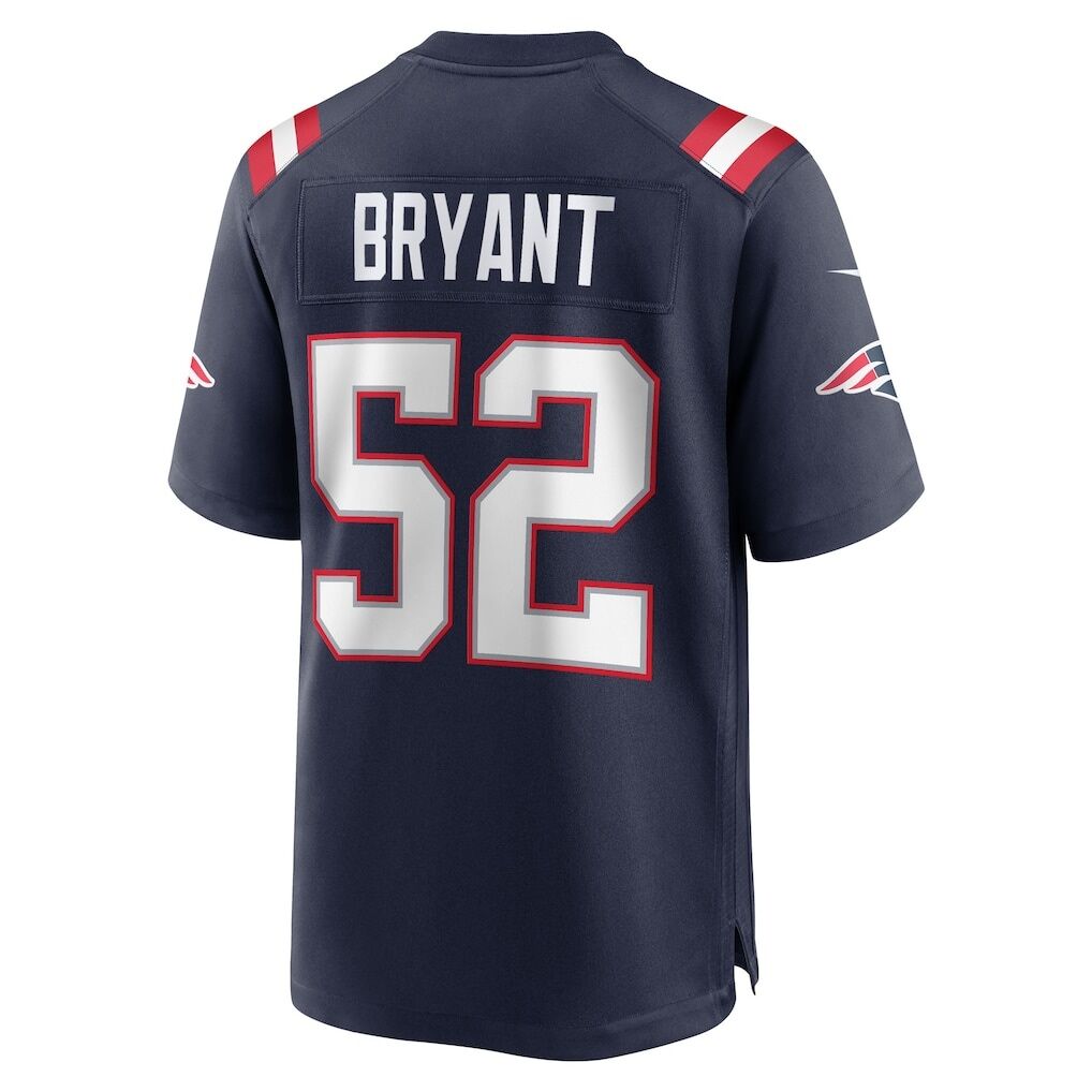 Marcus Bryant New England Patriots Nike Team Game Jersey