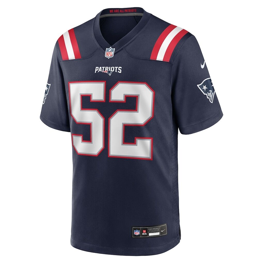Marcus Bryant New England Patriots Nike Team Game Jersey