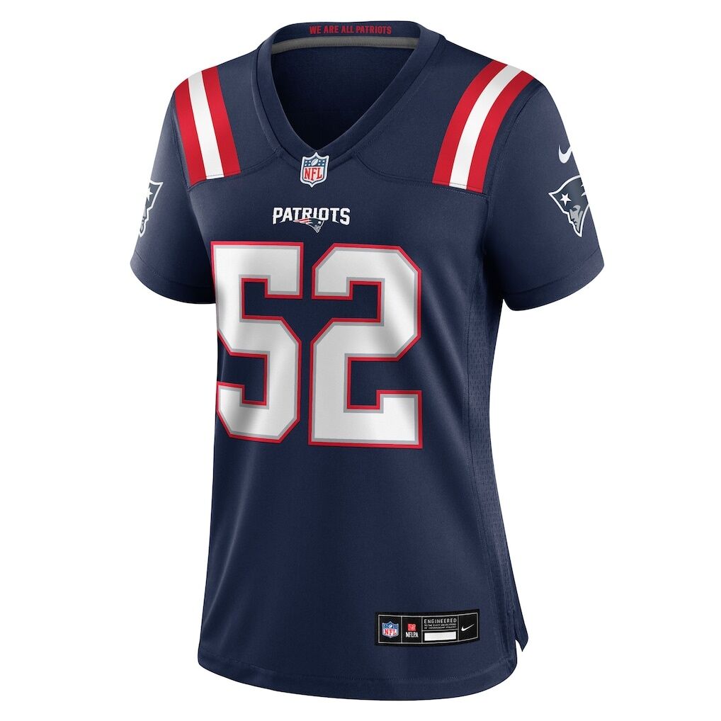 Marcus Bryant New England Patriots Nike Women's Team Game Jersey
