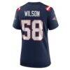 Jared Wilson New England Patriots Nike Women's Team Game Jersey - Navy - Detail View