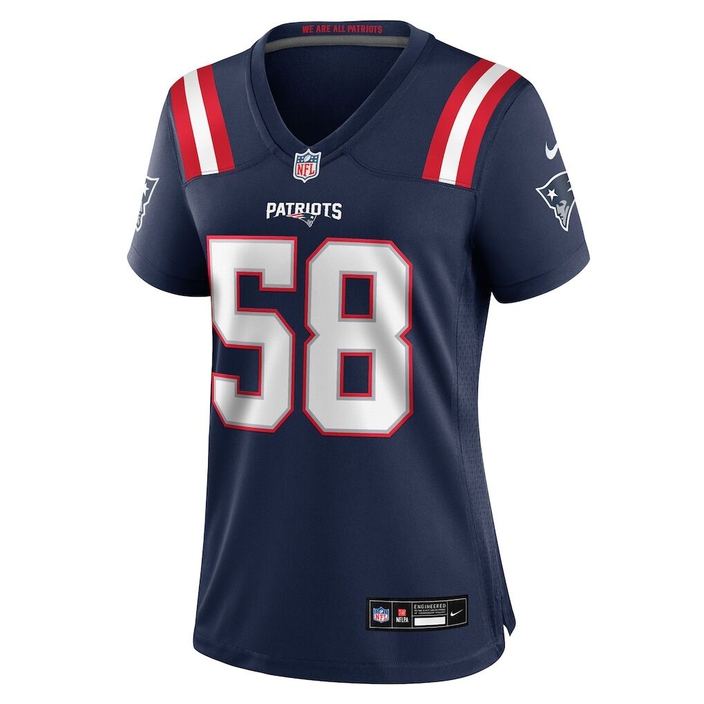 Jared Wilson New England Patriots Nike Women's Team Game Jersey