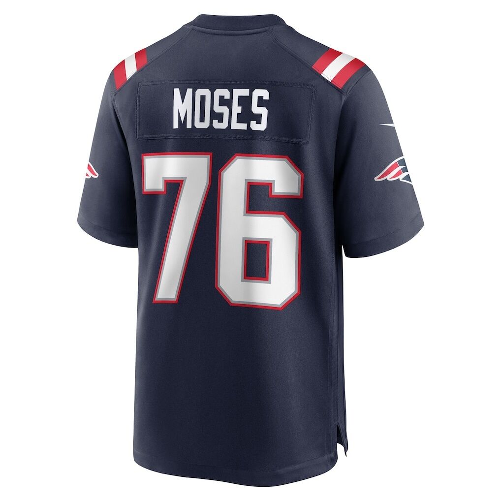 Morgan Moses New England Patriots Nike Team Game Jersey