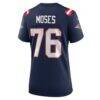 Morgan Moses New England Patriots Nike Women's Team Game Jersey - Navy - Detail View