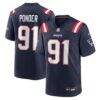 Elijah Ponder New England Patriots Nike Team Game Jersey - Navy - Front View