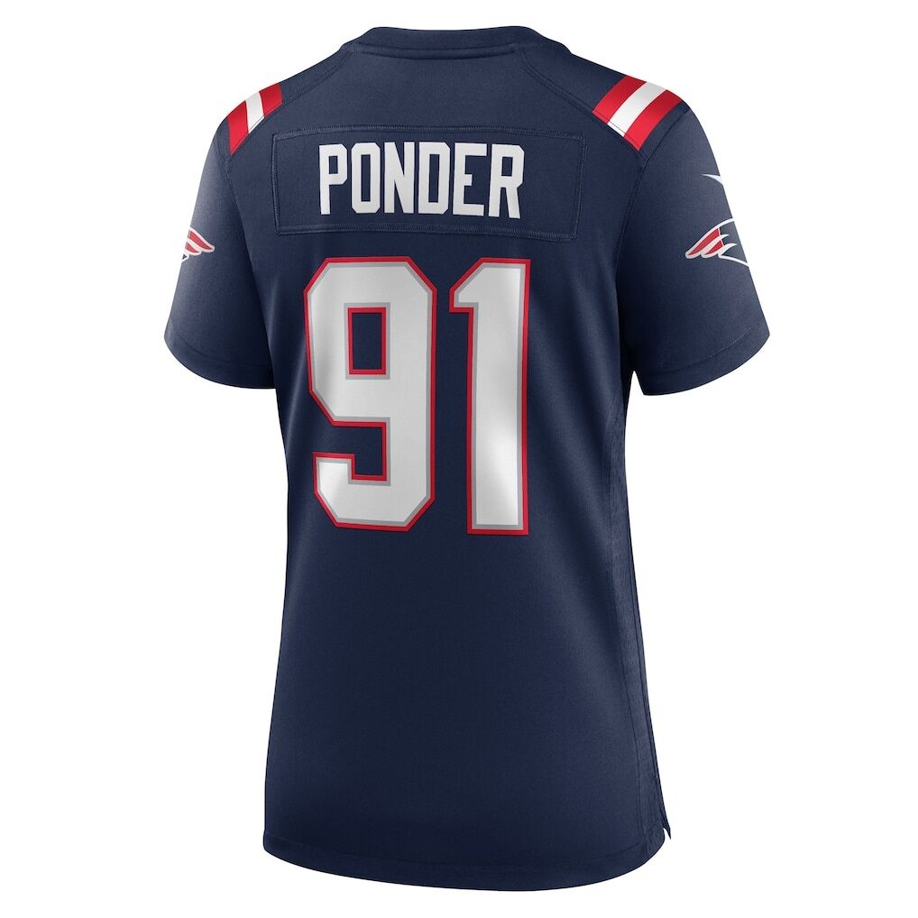 Elijah Ponder New England Patriots Nike Women's Team Game Jersey