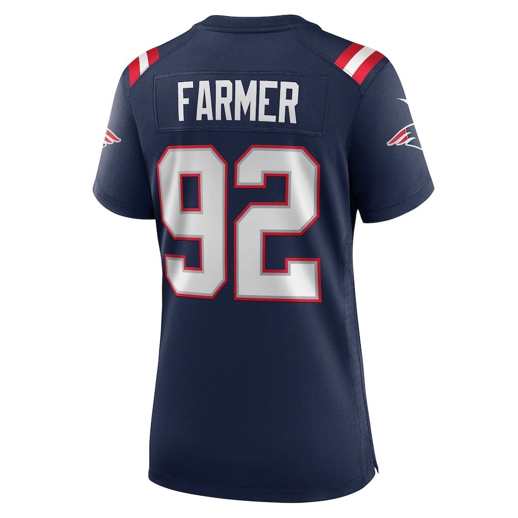 Joshua Farmer New England Patriots Nike Women's Team Game Jersey