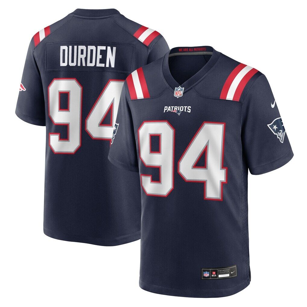 Cory Durden New England Patriots Nike Team Game Jersey
