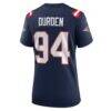 Cory Durden New England Patriots Nike Women's Team Game Jersey - Navy - Detail View
