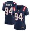 Cory Durden New England Patriots Nike Women's Team Game Jersey - Navy - Front View