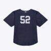 CC Sabathia New York Yankees Mitchell & Ness 2009 Authentic Batting Practice Jersey - Navy - Detail View