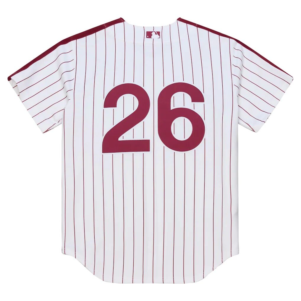 Chase Utley Philadelphia Phillies Mitchell & Ness 2003 Cooperstown Collection Authentic Jersey