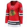 Tyler Bertuzzi Chicago Blackhawks Fashion7 Women's Centennial Breakaway Player Jersey - Red - Side View