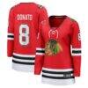 Ryan Donato Chicago Blackhawks Fashion7 Women's Centennial Breakaway Player Jersey - Red - Front View