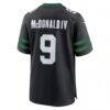 Will McDonald IV New York Jets Nike Alternate Game Jersey - Black - Detail View