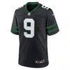 Will McDonald IV New York Jets Nike Alternate Game Jersey - Black - Side View