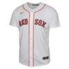 Jarren Duran Boston Red Sox Nike Youth Limited Player Jersey - White - Side View