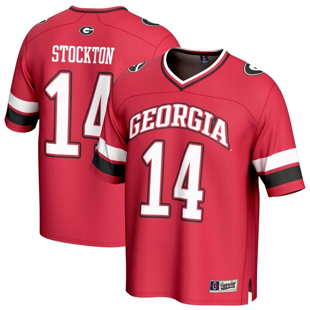 Gunner Stockton Georgia Bulldogs GameDay Greats Youth NIL Lightweight Football Player Jersey