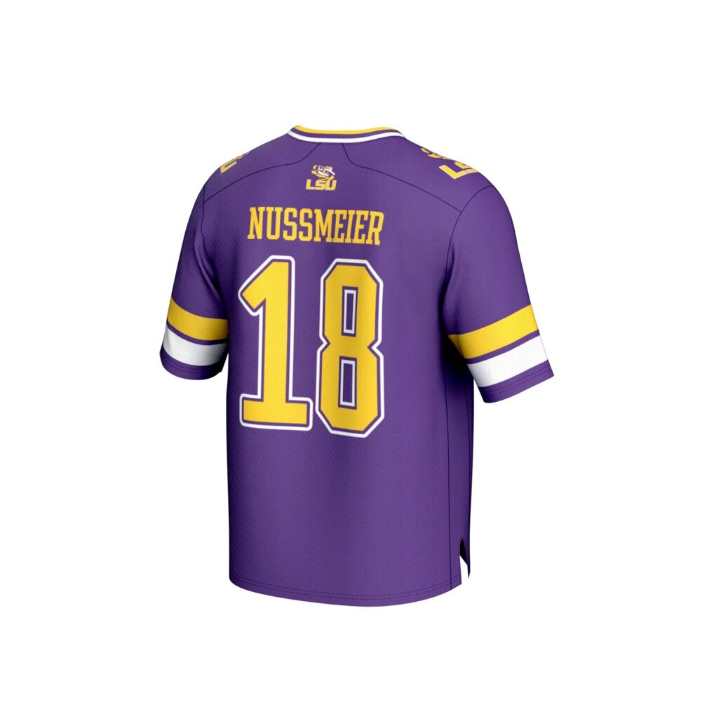Garrett Nussmeier LSU Tigers GameDay Greats Youth NIL Lightweight Football Player Jersey