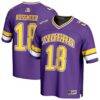 Garrett Nussmeier LSU Tigers GameDay Greats Youth NIL Lightweight Football Player Jersey - Purple - Front View