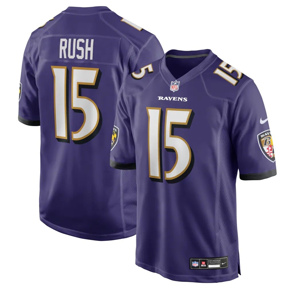 Cooper Rush Baltimore Ravens Nike Team Game Jersey
