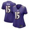 Cooper Rush Baltimore Ravens Nike Women's Team Game Jersey - Purple - Front View