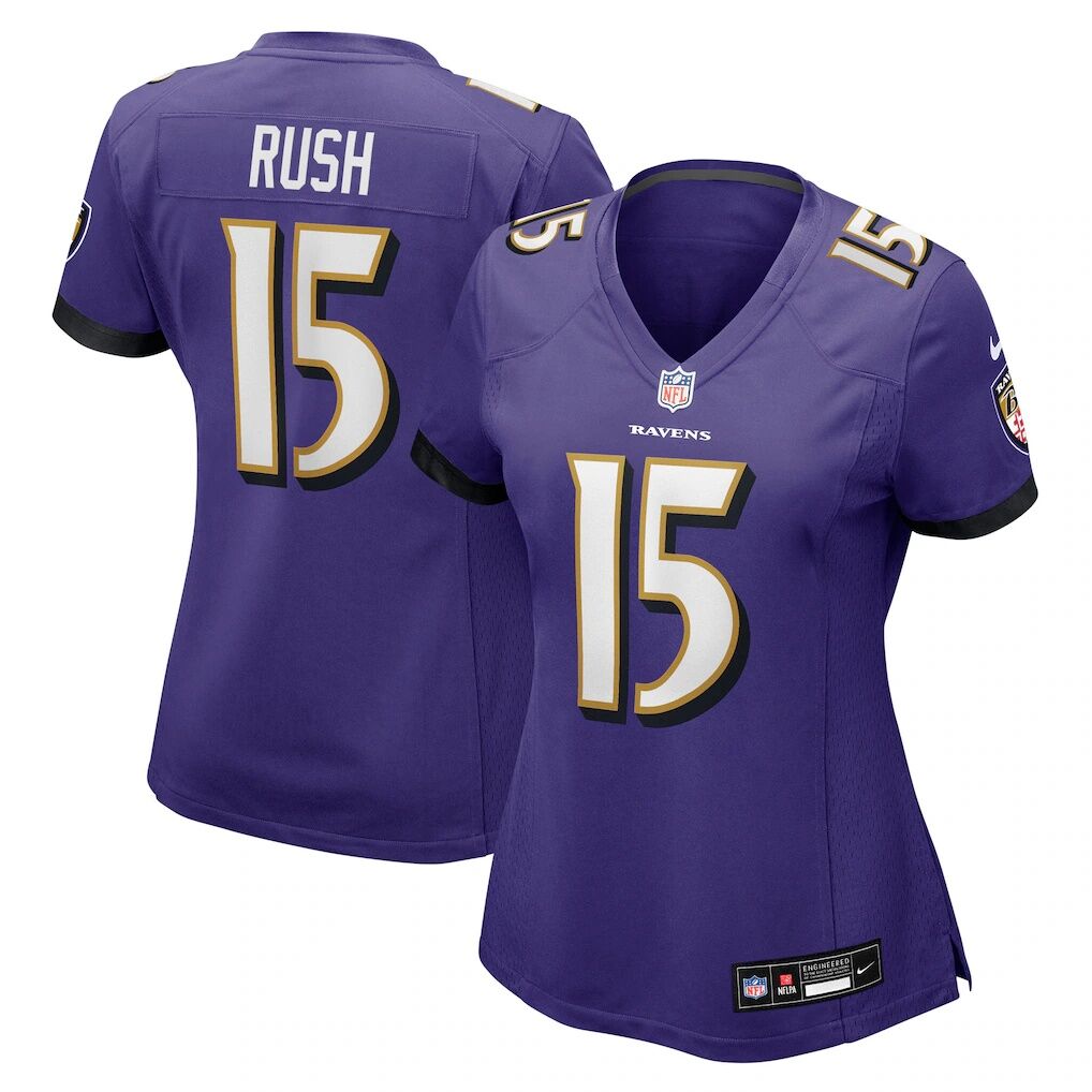 Cooper Rush Baltimore Ravens Nike Women's Team Game Jersey