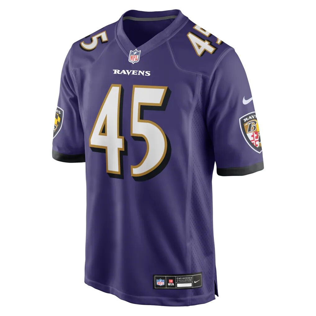 Mike Green Baltimore Ravens Nike Team Game Jersey